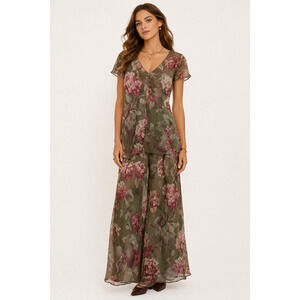 Vintage Miss Dorby Womens Fairy Maxi Dress Size 10 Whimsigoth Forest Folklore